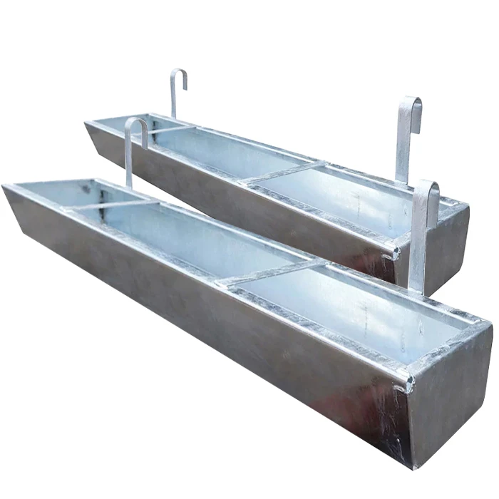 Gegalvaniseerd watertrog